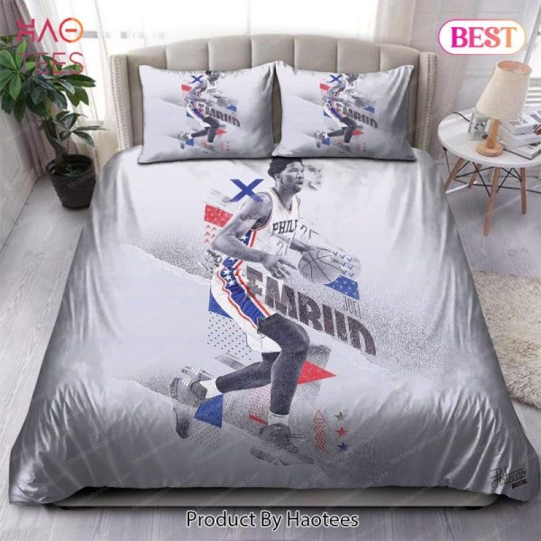 Buy Joel Embiid Philadelphia 76ers NBA 105 Bedding Sets Bed Sets