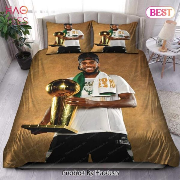 Buy Khris Middleton Milwaukee Bucks NBA 76 Bedding Sets Bed Sets