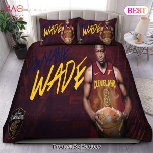 Buy Legend Dwyane Wade Cleveland Cavaliers NBA 40 Bedding Sets Bed Sets