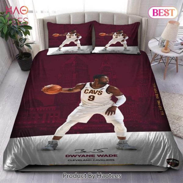 Buy Legend Dwyane Wade Cleveland Cavaliers NBA 41 Bedding Sets Bed Sets