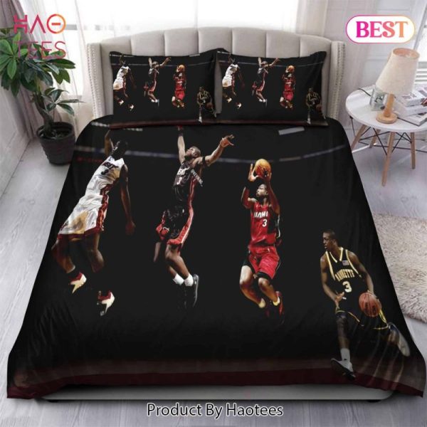 Buy Legend Dwyane Wade Miami Heat NBA 38 Bedding Sets Bed Sets