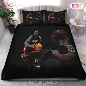 Buy Legend Dwyane Wade Miami Heat NBA 58 Bedding Sets Bed Sets