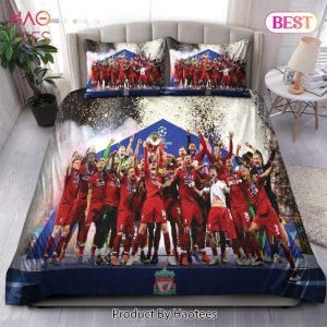 Buy Liverpool Winners UEFA Champions League 2019 Bedding Sets Bed Sets