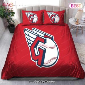 Buy Logo Cleveland Guardians MLB 86 Bedding Sets Bed Sets