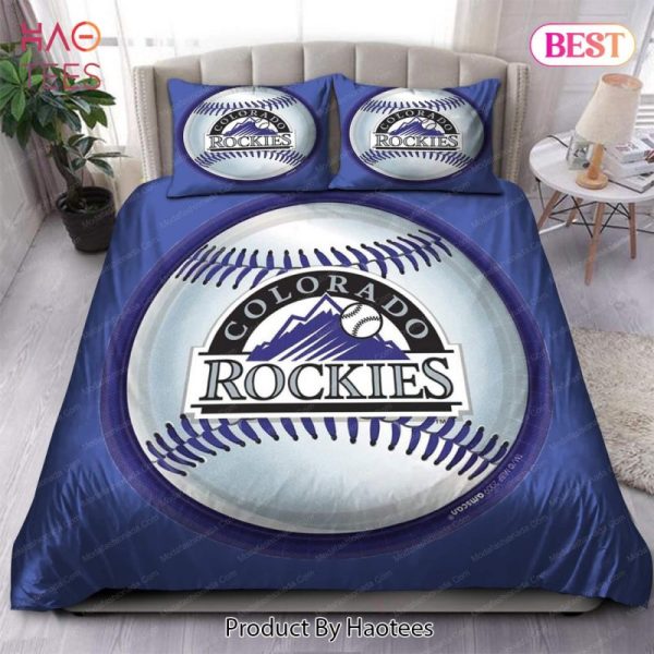 Buy Logo Colorado Rockies MLB 90 Bedding Sets Bed Sets