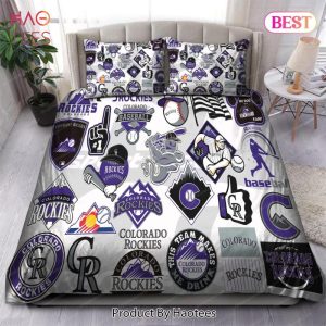 Buy Logo Colorado Rockies MLB 92 Bedding Sets Bed Sets