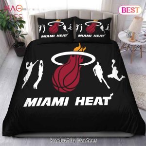 Buy Logo Miami Heat NBA 25 Bedding Sets Bed Sets