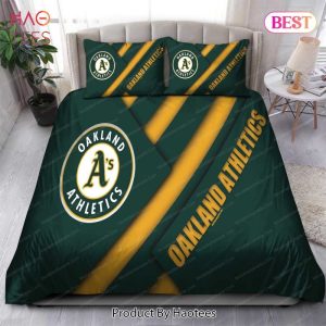 Buy Logo Oakland Athletics MLB 140 Bedding Sets Bed Sets