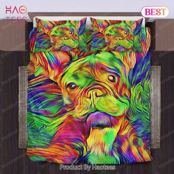 Buy Loyal Bulldog Watercolor Bedding Sets Bed Sets