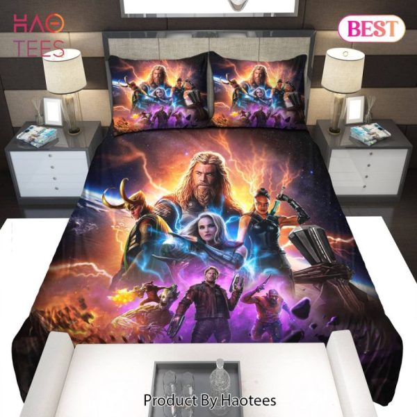 Buy Marvel Thor Love and Thunder Movie 2022 Bedding Sets Bed Sets