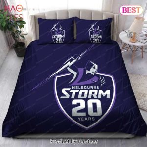 Buy Melbourne Storm Logo 2018 Bedding Sets Bed Sets