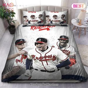 Buy Memory Freddie Freeman Atlanta Braves MLB 42 Bedding Sets Bed Sets