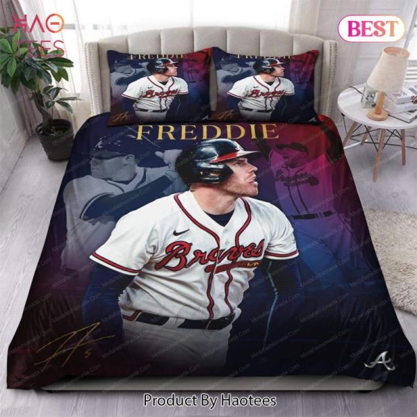 Buy Memory Freddie Freeman Atlanta Braves MLB 45 Bedding Sets Bed Sets