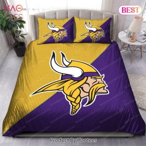 Buy Minnesota Vikings Logo Bedding Sets Bed Sets