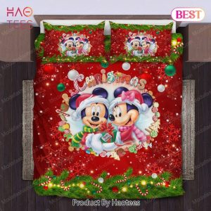 Buy Minnie Mouse Merry Christmas Bedding Sets Bed Sets