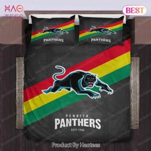 Buy Penrith Panthers Logo Bedding Sets 01 Bed Sets