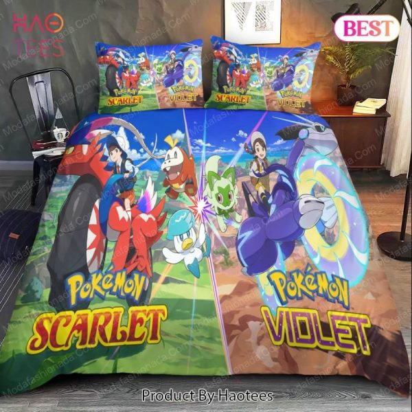 Buy Pokemon Scarlet and Violet Bedding Sets 01 Bed Sets