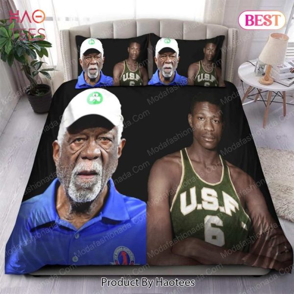 Buy R.I.P. Basketball Legend Bill Russell Bedding Sets Bed Sets