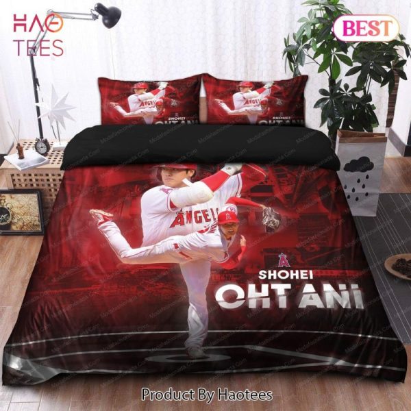 Buy Shohei Ohtani Los Angeles Angels MLB 37 Bedding Sets Bed Sets