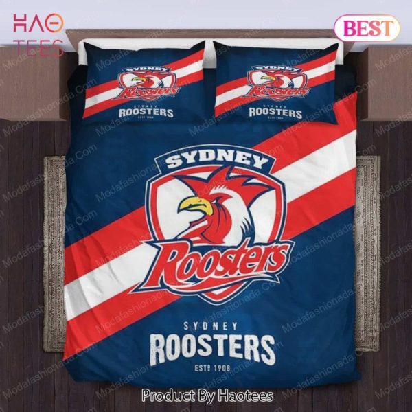 Buy Sydney Roosters Logo Bedding Sets 01 Bed Sets