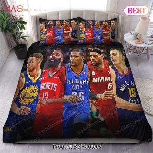 Buy The Best Players Of The 2010s In The NBA Bedding Sets Bed Sets