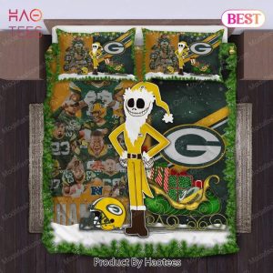 Buy The Nightmare Before Christmas Green Bay Packers Christmas Bedding Sets Bed Sets