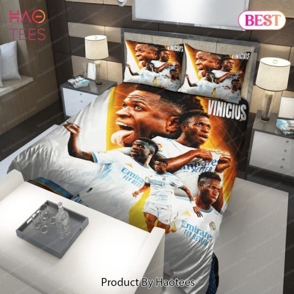 Buy Vincius Jnior Real Madrid 31 Bedding Sets Bed Sets