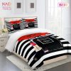 Chanel Coco Noir Paris Luxury Brand Premium Bedding Set Duvet Cover Home Decor