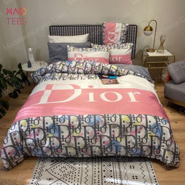 Christian Dior Brands Bedding Set All Over Printed