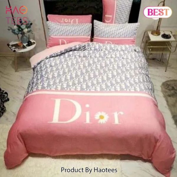 Dior Fashion Bedding Sets Quilt Sets Duvet Cover Luxury Brand Bedding Decor