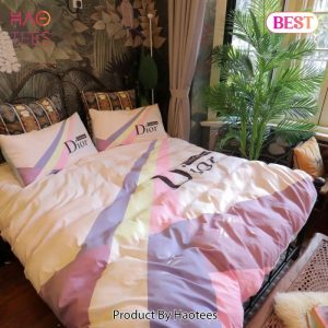 Dior New Printed Bedding Sets Quilt Sets Duvet Cover Luxury Brand Bedding Decor