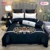 Dolce & Gabbana Black Luxury Brand Bedding Set Duvet Cover Home Decor