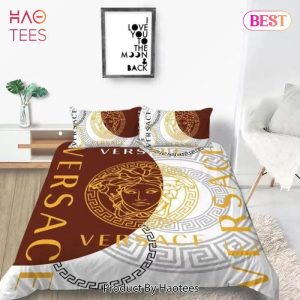 Gianni Versace New Logo Luxury Brand Bedding Set Bedspread Duvet Cover Set Home Decor