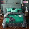 Givenchy Green Luxury Brand Bedding Set Bedspread Duvet Cover Set Home Decor