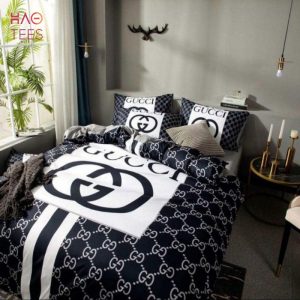 Gucci Fashionable Black Designer Bedding Sets