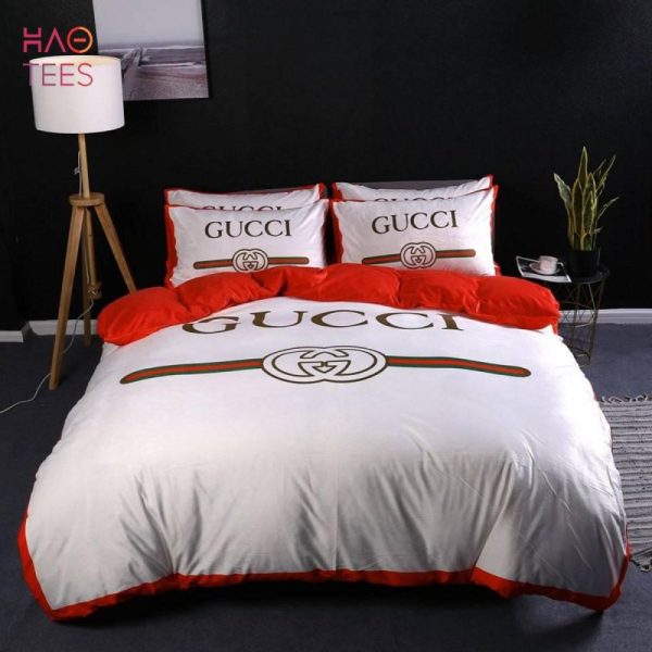 Gucci Floral Printing Cotton Bedding Set