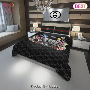 Gucci Keep The Snake Always Unless They Gucci Fashion Logo Luxury Brand Bedding Set Home Decor