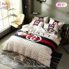 Gucci Stripe Luxury Brand High-End Bedding Set Home Decor – GD81