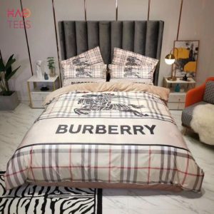 [HOT] Burberry Luxury Brand Bedding Sets Limited Edition