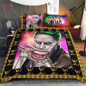 [HOT] Joker LV Luxury Brand Bedding Sets All Over Printed