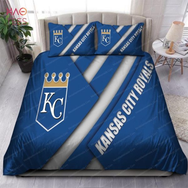 HOT Logo Kansas City Royals MLB Bedding Sets Limited