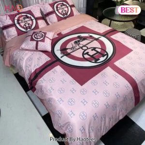 Hermes Pinky Luxury Brand Premium Bedding Set Bedspread Duvet Cover Set Home Decor