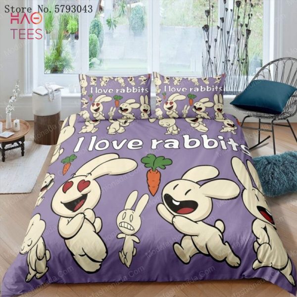 I Love Rabit Kids Bedding Sets