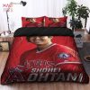 Japanese Shohei Ohtani Los Angeles Angels MLB Bedding Sets