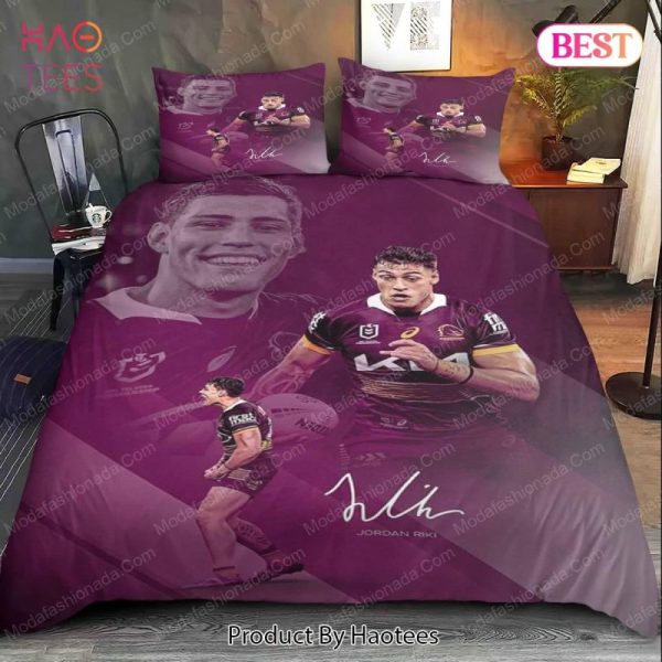 Jordan Riki Brisbane Broncos Bedding Sets Bed Sets