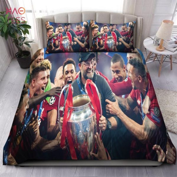 Jugen Klopp-God Of Liverpool Winners UEFA Champions League Bedding Sets