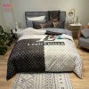 Louis Vuitton Black  White Bedding Set Limited Edition