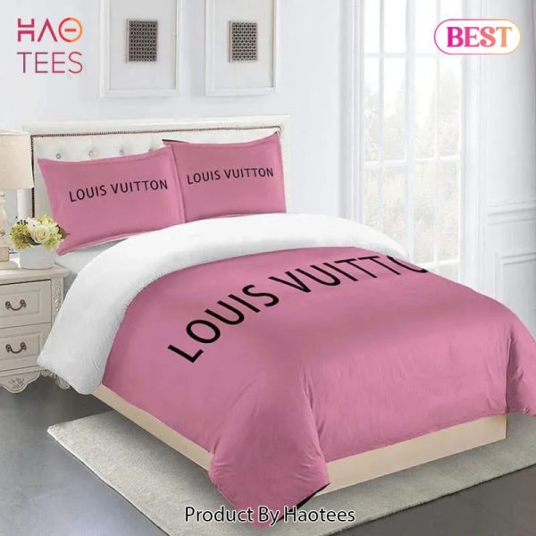 Louis Vuitton Fashion Logo Limited Luxury Brand Bedding Set Home Decor 33