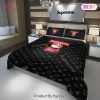 Louis Vuitton Supreme Dragon Ball Luxury Brand High-End Bedding Set LV Home Decor