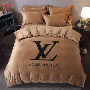 Luxury Brand Bedding LV Bedding Sets Duvet Cover Lv Bedroom Sets